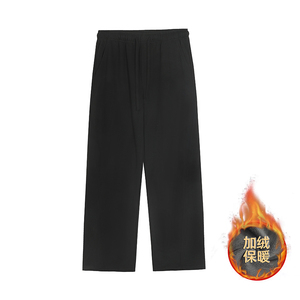 2000件华棉300g2026春款秋季美式直筒休闲裤华棉白底 K195-JR P35，男装休闲裤，电商A030-1