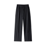 2w件冰丝220g2026春款激光打孔垂感冰丝裤透气白底K170P28，男装休闲裤，电商A030-1