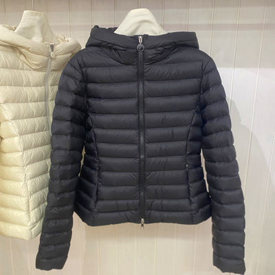 排骨修身短款小个子羽绒服女