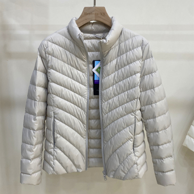 短款小个子鹅绒修身外套