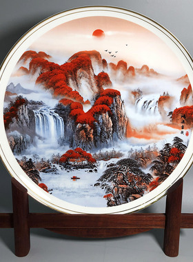 中国唐山骨瓷伴手礼玄关摆件