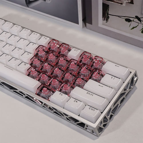 水晶透光PC双色新MDA键帽