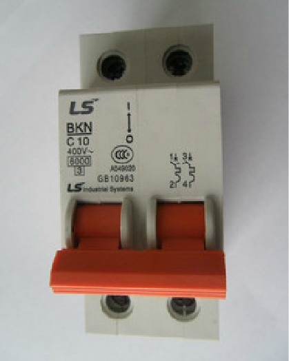 LS产电(LG)  小型断路器 BKN C10 2P 假一罚十 原装正品