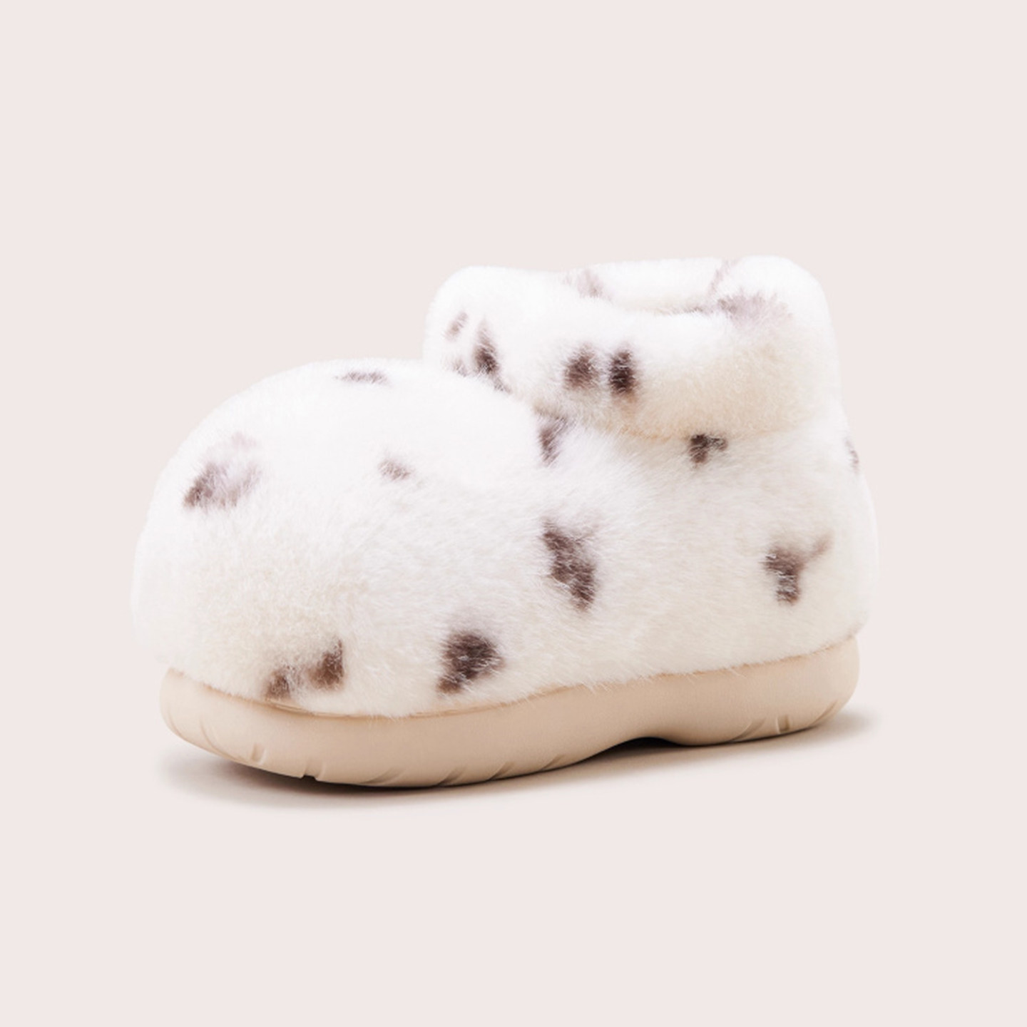 可爱棉拖鞋女款冬2025新款厚底包跟室内家居亲子加绒保暖情侣拖鞋