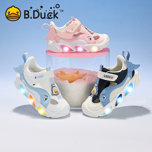 B.Duck小黄鸭童鞋夏季儿童运动鞋24-30 B1686812