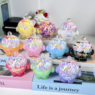 蛋仔潮玩新品盲盒手办桌面摆件入油流沙卡通可爱超大号装饰小摆件