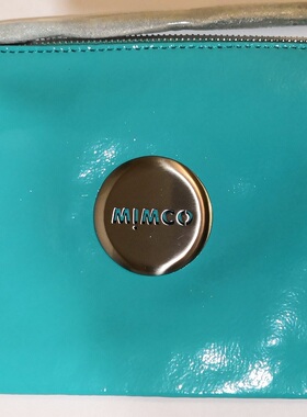 库存新款牛剖层移膜革清货澳洲蓝色带手挽真皮拉链手包20x15CM