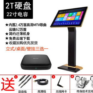 雷石雷客点歌机云十二plus卡拉OK专业点歌机家用ktv套装