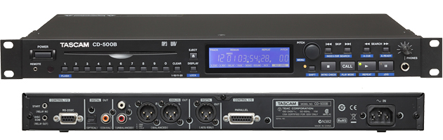 TASCAM CD-500B舞台CD播放器固定安装CD-200SB CD200ILCD播放机