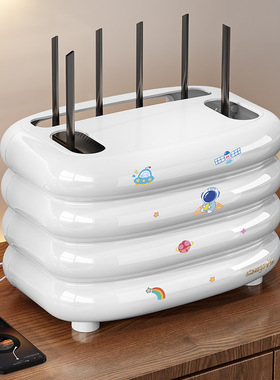 wifi收纳盒插线板宽带猫路由器多功能整理线盒路由器收纳盒桌面