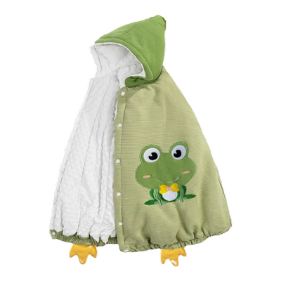 婴儿披风斗篷男女童秋冬加厚