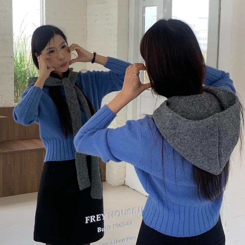 长条飘带帽子韩版时尚秋冬