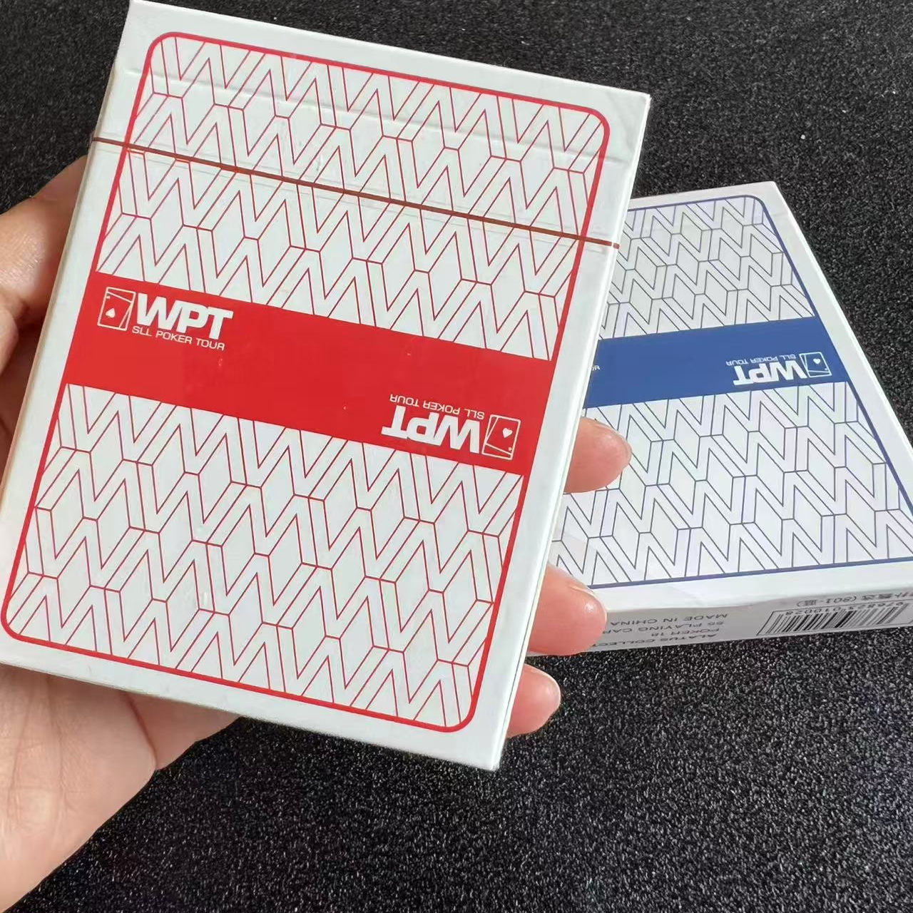 WPT801原厂手工断线C版魔术扑克原牌魔术师表演道具正品