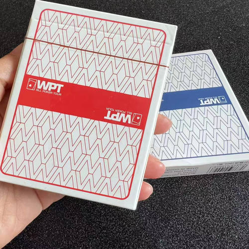 WPT801原厂手工断线C版魔术扑克原牌魔术师表演道具正品