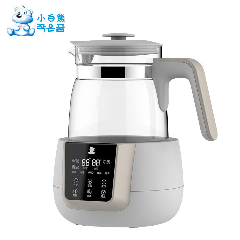 Small polar bear constant temperature Tune milk Warm milk baby Glass kettle 1.2L Boiled 0857in the Diapers/Care/Feeding/Push lathe , Disinfection/Breast pump/Small appliances , Tune milk  category - from Buy2taobao.com to provide professional Taobao agent buy service