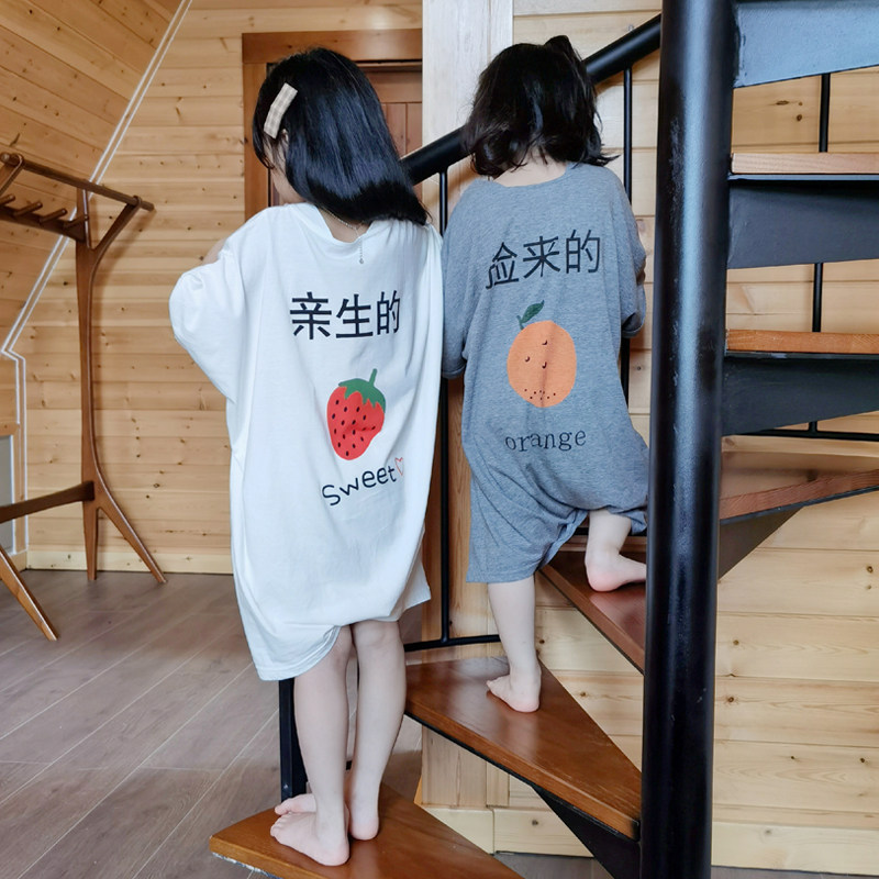 呼西贝儿童短袖纯棉家居服防踢被