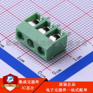5mm 1x3P 排数:1 每排P数:3 直插 KF126-5.0-3P 插件,P=5mm 螺钉