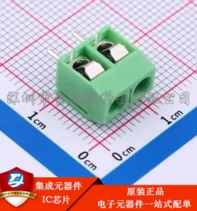 1x2P 5mm 直插 排数:1 每排P数:2 MX301-5.0-02P-GN01-Cu-Y-A 插