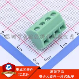 3.5mm 1x4P 排数:1 每排P数:4 直插 KF127S-3.5-4P 插件,P=3.5mm