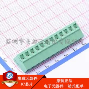 1x12P 5.08mm 直插 排数:1 每排P数:12 DB128V-5.08-12P-GN-S 插