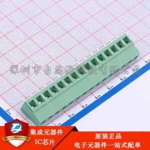 1x15P 5.08mm 直插 排数:1 每排P数:15 DB128V-5.08-15P-GN-S 插