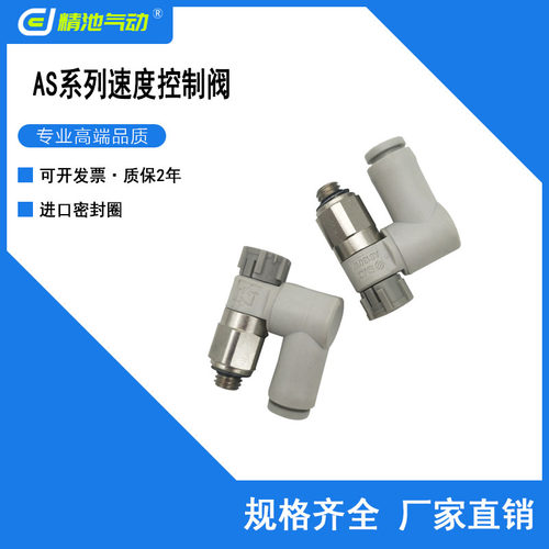 SMC型带快速接头控制阀直通型