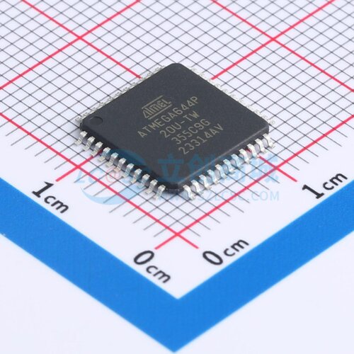 单片机(MCU/MPU/SOC) ATMEGA644P-20AUR TQFP-44 MICROCHIP(美国