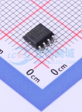 温度传感器 DS1722S+ SOIC-8 MAXIM(美信) 电子元件配单原装正品