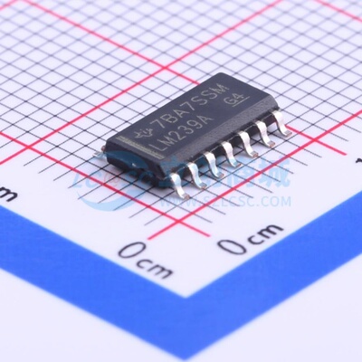 比较器 LM239ADR SOIC-14 TI/德州 电子元器件配单原装正品