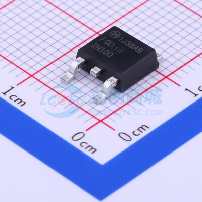 场效应管(MOSFET) FQD2N100TM TO-252AA onsemi(安森美) 原装正品