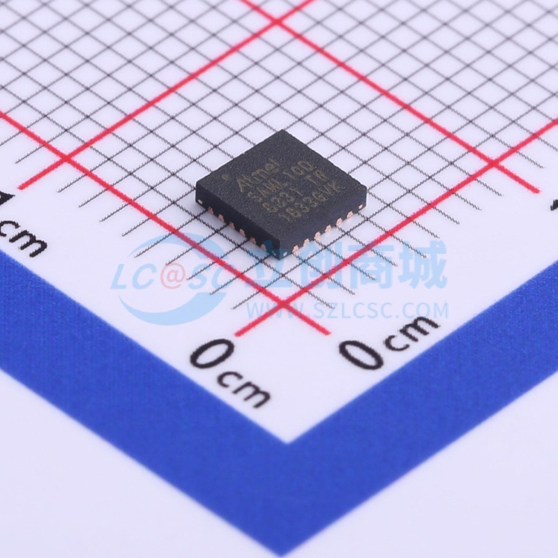 单片机(MCU/MPU/SOC) ATSAML10D16A-MU VQFN-24 MICROCHIP(美国微