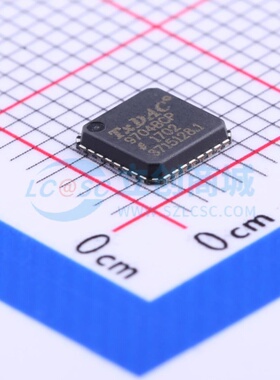 数模转换芯片DAC AD9704BCPZ LFCSP-32 ADI(亚德诺) 电子元件配单