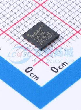 数模转换芯片DAC AD9748ACPZ LFCSP-32 ADI(亚德诺) 电子元件配单