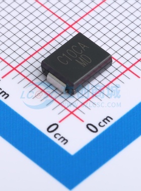 静电保护器(TVS/ESD) CJSMCJ10CA SMCG CJ(江苏长电/长晶) 元器件