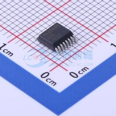 DC-DC电源芯片 MAX8505EEE+T QSOP-16 MAXIM(美信) 电子元件配单