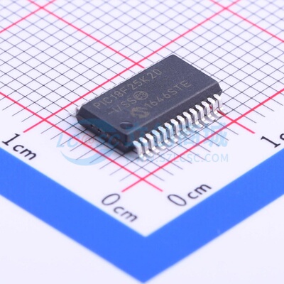 单片机(MCU/MPU/SOC) PIC18F25K20T-I/SS SSOP-28 MICROCHIP(美国