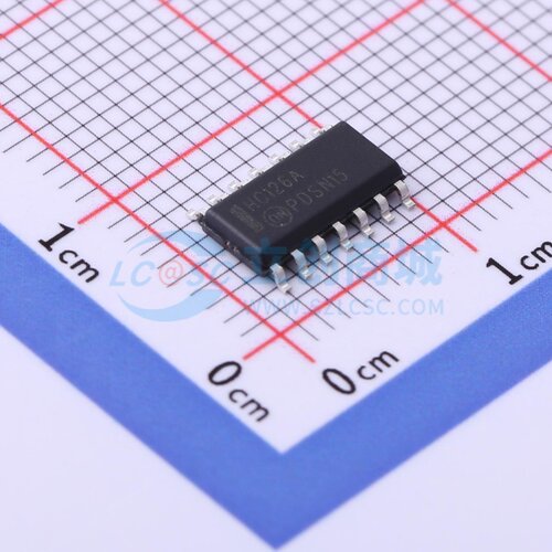 缓冲器/驱动器/收发器 MM74HC126M SOIC-14 onsemi(安森美) 原装