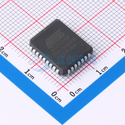 EEPROM AT27C512R-70JU PLCC-32(11.4x14) MICROCHIP(美国微芯)