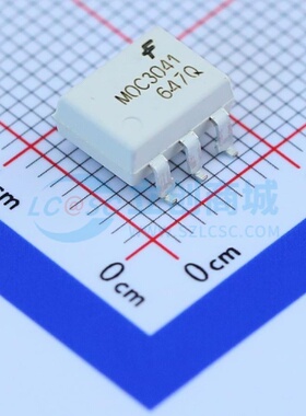 可控硅输出光耦 MOC3041SR2M SOP-6-2.54mm onsemi(安森美) 原装