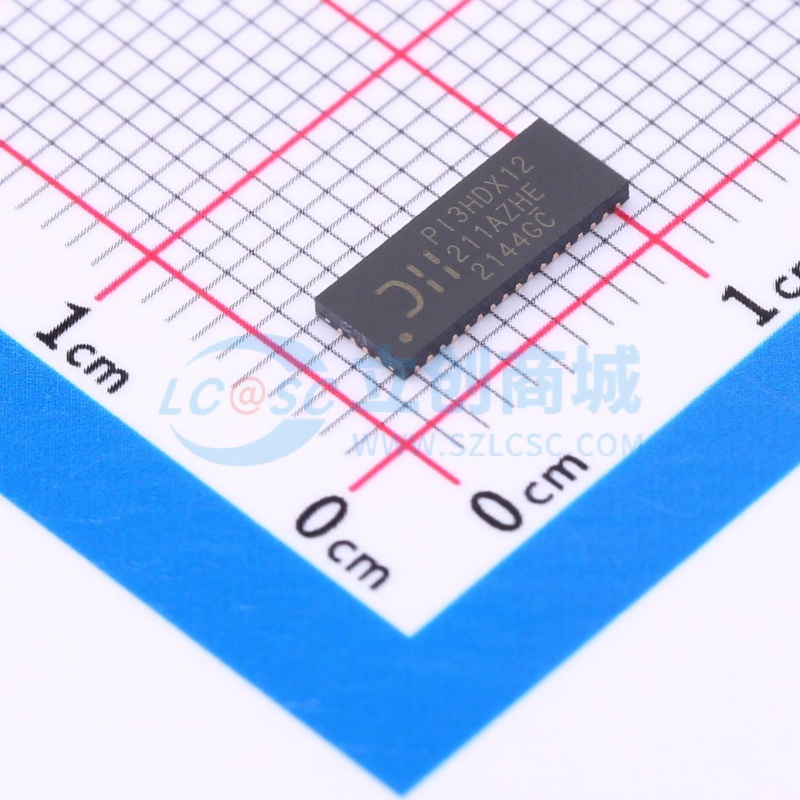 信号缓冲器/中继器/分配器 PI3HDX12211AZHEX TQFN-42(3.5x9) DIO