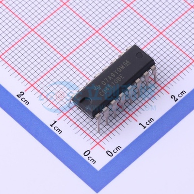 计数器/分频器 CD4510BE PDIP-16 TI/德州 电子元件配单原装正品