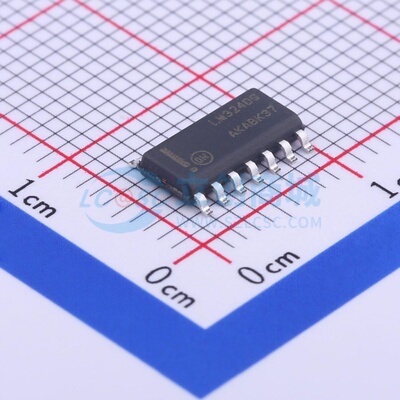 运算放大器 LM324DR2G SOIC-14 onsemi(安森美) 电子元件原装正品