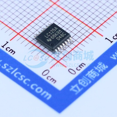 缓冲器/驱动器/收发器 SN74LVC125APWR TSSOP-14 TI/德州 元器件