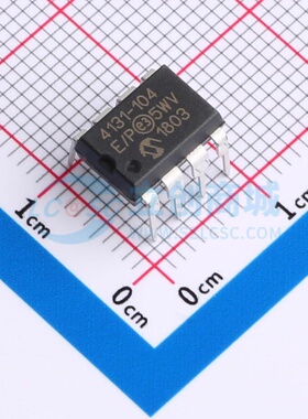 数字电位器 MCP4131-104E/P PDIP-8 MICROCHIP(美国微芯) 元器件