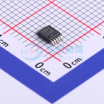 数模转换芯片DAC MAX5842LEUB+T MSOP-10 MAXIM(美信) 电子元器件