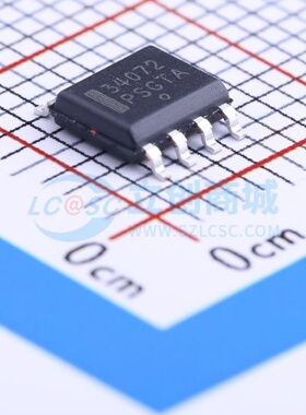 运算放大器 MC34072ADG SOIC-8 onsemi(安森美) 电子元件原装正品