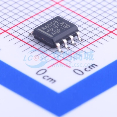 运算放大器 RC4558IDR SOIC-8 TI/德州 电子元器件配单原装正品