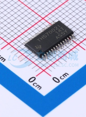 运算放大器 THS7002IPWP TSSOP-28 TI/德州 电子元器件 原装正品