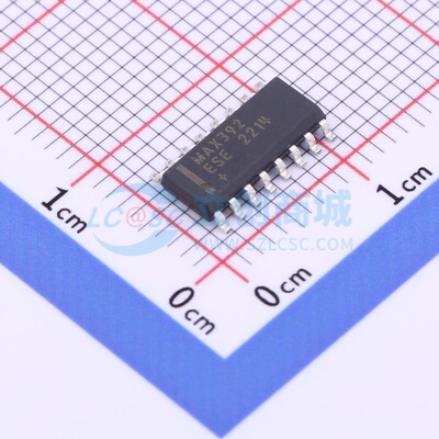 模拟开关/多路复用器 MAX392ESE+ SO-16 MAXIM(美信) 电子元器件