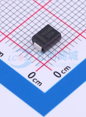 静电保护器(TVS/ESD) P6SMB300A SMBG CJ(江苏长电/长晶) 元器件